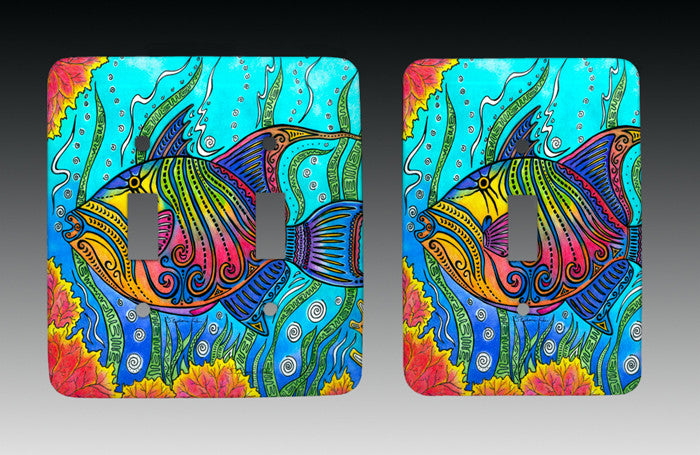 Triggerfish Light Switch Cover