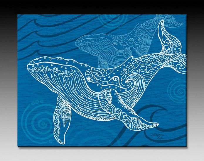 Whale One Color Ceramic Tile
